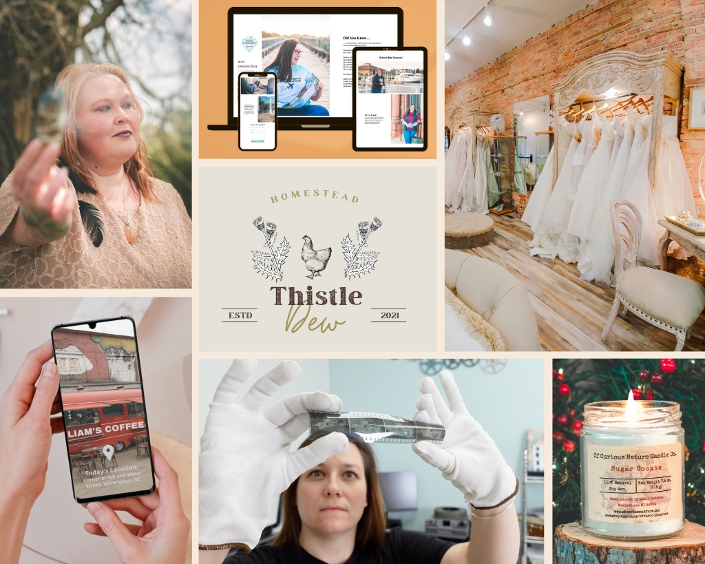 Whoa, Nelly! - Upper Peninsula Branding, Photography and Design - Hero Collage Portfolio